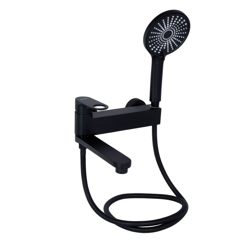 Набор 2 в 1 Qtap Jay QTJAY270BLM45545 Black Matt + Qtap Jay QTJAY260BLM45548 Black Matt