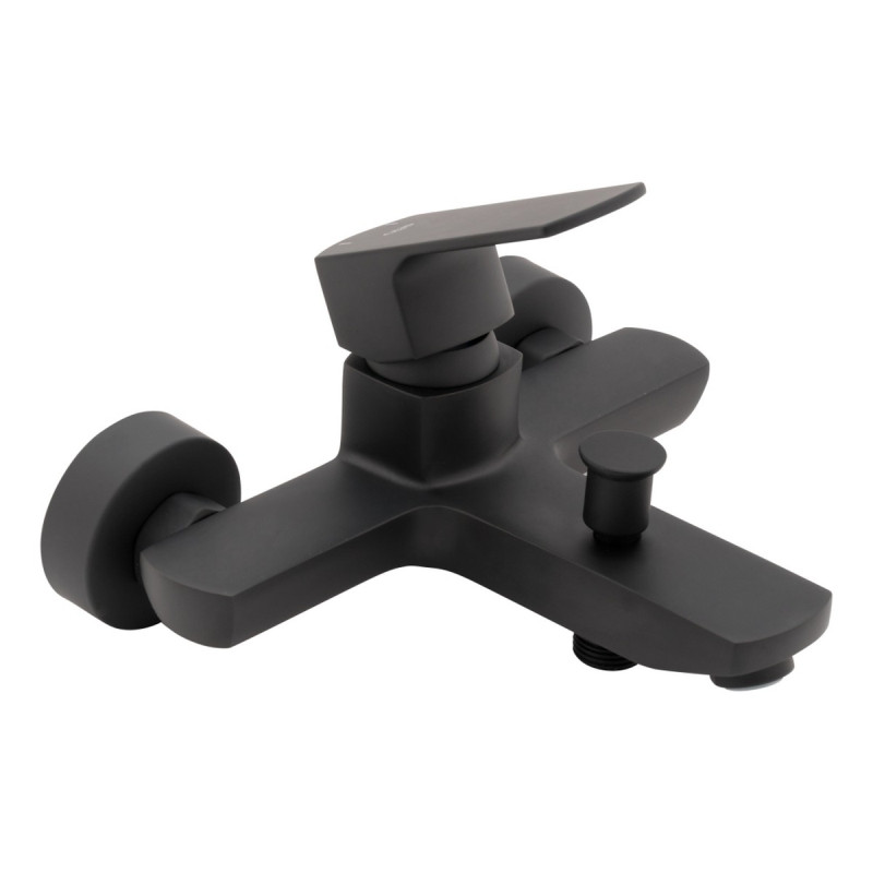Набор 2 в 1 Qtap Lipno QTLIPNO1023H101CB Black Matt + Qtap Lipno QTNH3023101DCB Black Matt