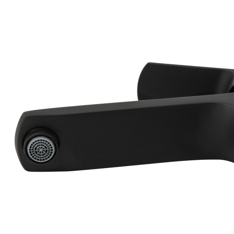 Набор 2 в 1 Qtap Lipno QTLIPNO1023H101CB Black Matt + Qtap Lipno QTNH3023101DCB Black Matt