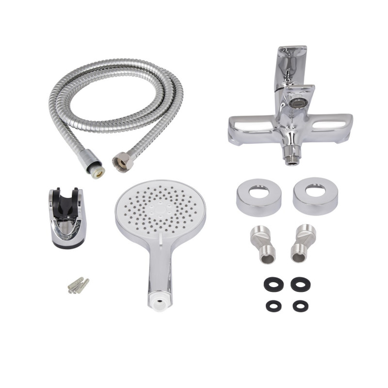 Набір 2 в 1 Qtap Vlasta New QTVLA270CRM45640 Chrome + Qtap Vlasta New QTVLA259CRM45642 Chrome