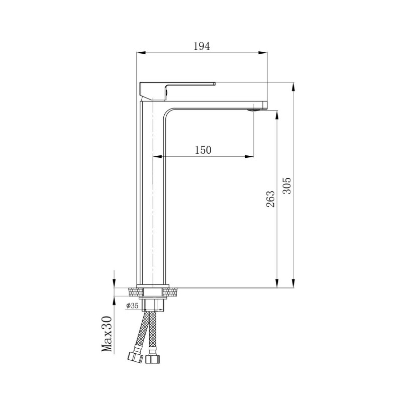 Набор 2 в 1 Qtap Gemini QTGEM269BLM45678 Black Matt + Qtap Gemini 51103KNG