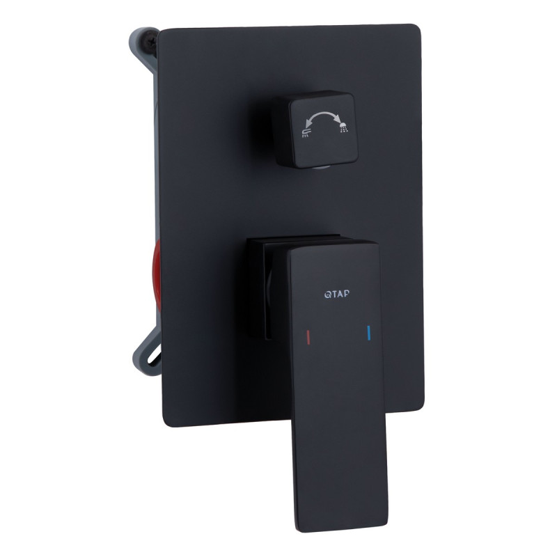 Набор 2 в 1 Qtap Gemini QTGEM269BLM45678 Black Matt + Qtap Gemini QTGEM113BLM45697 Black Matt