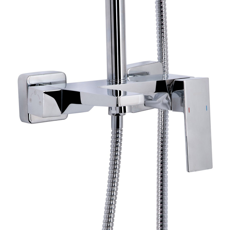 Набор 2 в 1 Qtap Gemini QTGEM273CRM45693 Chrome + Qtap Gemini QTGEM111CRM45685 Chrome