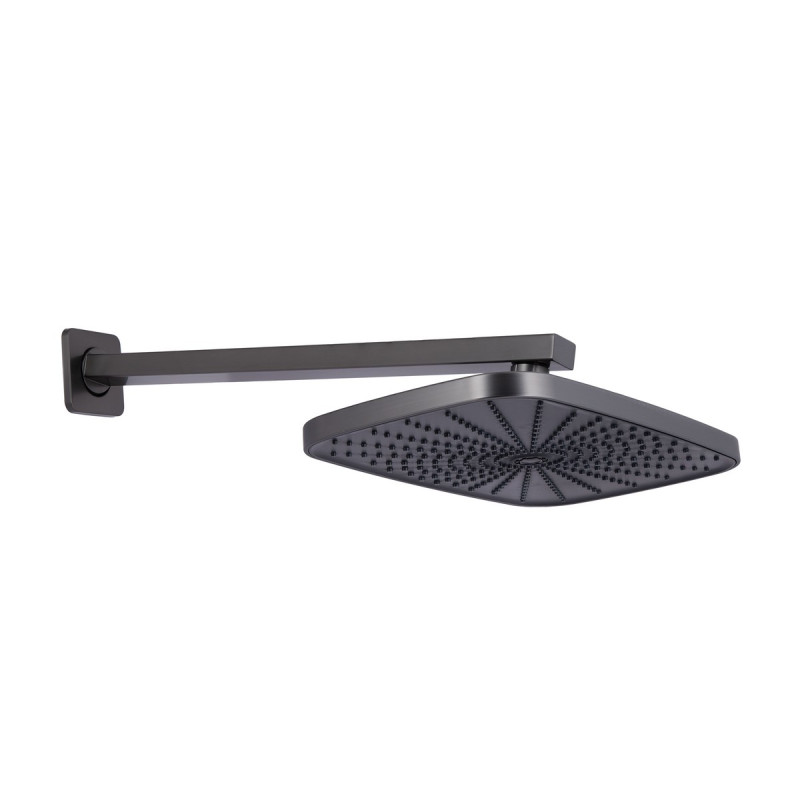 Набор 2 в 1 Qtap Gemini QTGEM273GMB45695 Gunmetal Black PVD + Qtap Gemini QTGEM113GMB45698 Gunmetal Black PVD