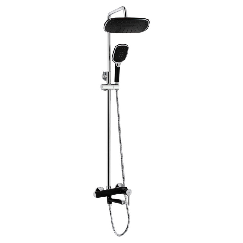 Набор 2 в 1 Qtap Grand QTGRABCR001F Black Matt + Qtap Grand QTGRABCR1004 Chrome/Black