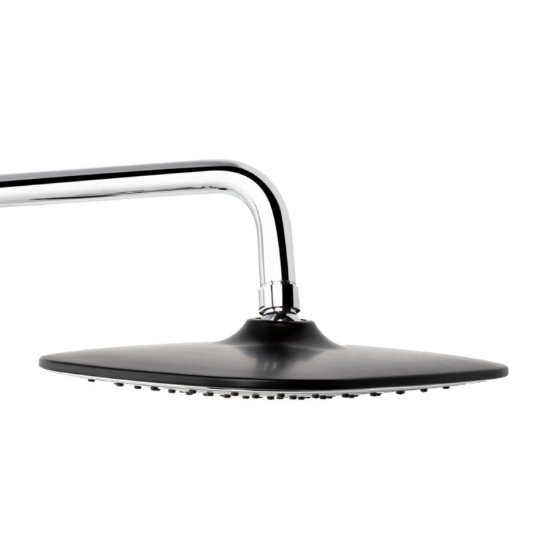 Набор 2 в 1 Qtap Grand QTGRABCR001F Black Matt + Qtap Grand QTGRABCR1004 Chrome/Black