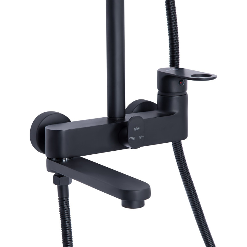 Набір 2 в 1 Qtap Jay QTJAY270BLM45545 Black Matt + Qtap Jay QTJAY111BLM45549 Black Matt