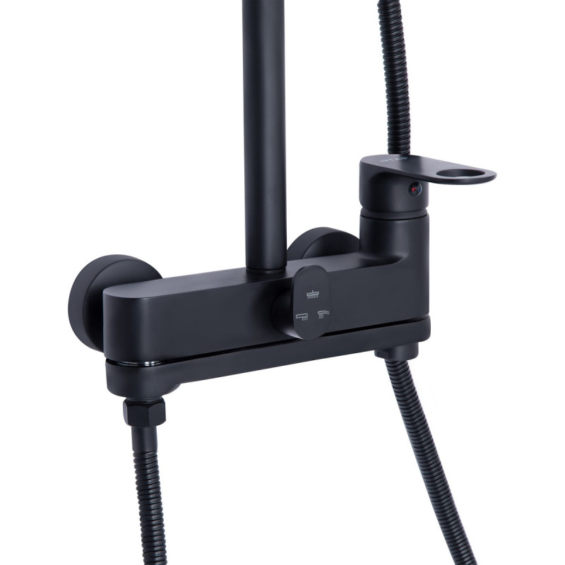 Набір 2 в 1 Qtap Jay QTJAY270BLM45545 Black Matt + Qtap Jay QTJAY111BLM45549 Black Matt
