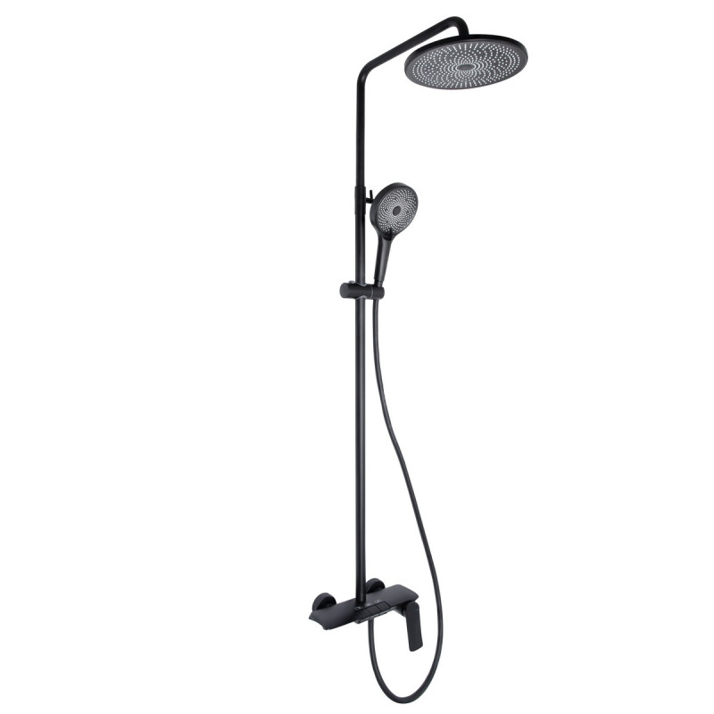Набір 2 в 1 Qtap Slavonice QTSLA1042103B Black Matt + Qtap Slavonice QTSLA111BLM45906 Black Matt