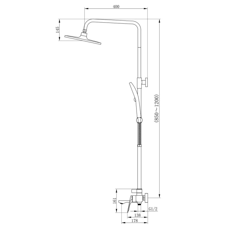 Набір 2 в 1 Qtap Vlasta New QTVLA270CRM45640 Chrome + Qtap Vlasta New QTVLA111CRM45650 Chrome