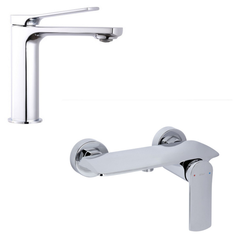 Набор 2 в 1 Qtap Slavonice QTSLV1042103C Chrome + Qtap Slavonice QTSLA266CRM45907 Chrome