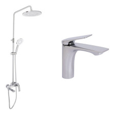 Набор 2 в 1 Qtap Vlasta New QTVLA270CRM45640 Chrome + Qtap Vlasta New QTVLA111CRM45650 Chrome