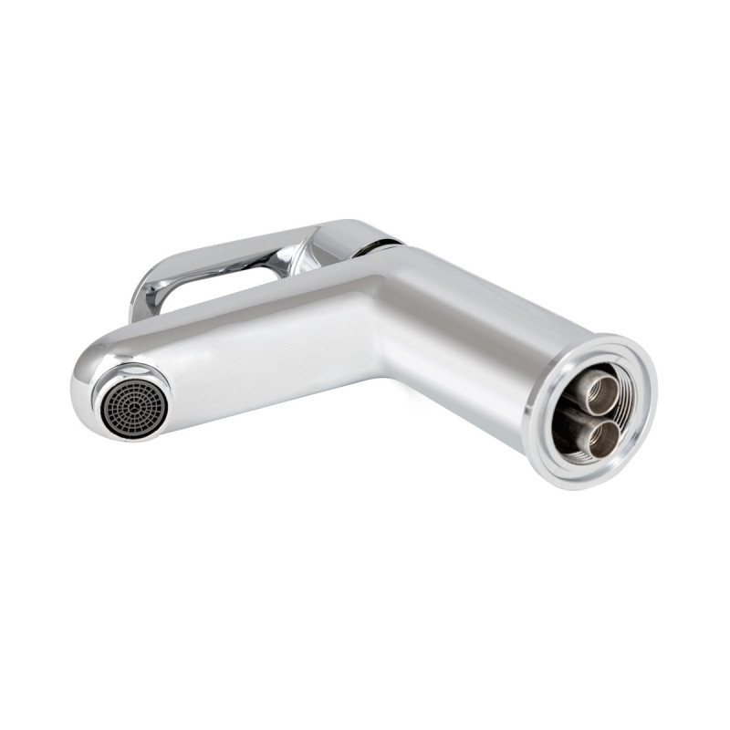 Набір 2 в 1 Змішувач для раковини Lidz Latwa Chrome + Змішувач для ванни Lidz Latwa 006 Chrome