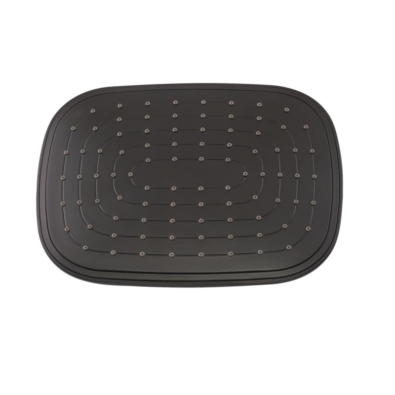 Набор 2 в 1 Смеситель для раковины Lidz Kubis Black + Душевая система Lidz Kubis 1030 Black