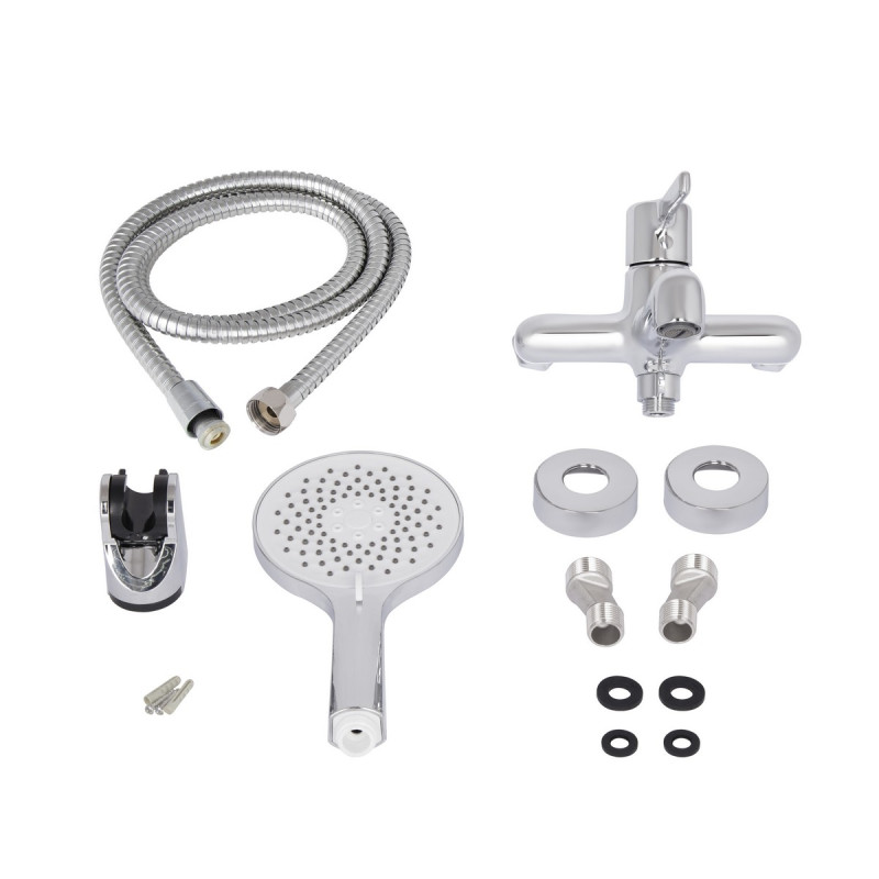 Набор 2 в 1 Qtap Cardinal QTCAR270CRM45654 Chrome + Qtap Cardinal QTCAR259CRM45656 Chrome