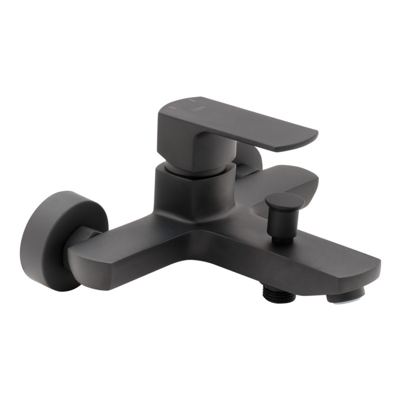 Набір 2 в 1 Qtap Lipno QTLIPNO1023H101CB Black Matt + Qtap Lipno QTNH3023101DCB Black Matt
