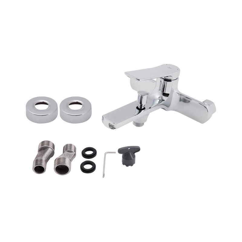 Набор 2 в 1 Qtap Slavonice QTSLV10H42103C Chrome + Qtap Slavonice QTSLV3042103DC Chrome