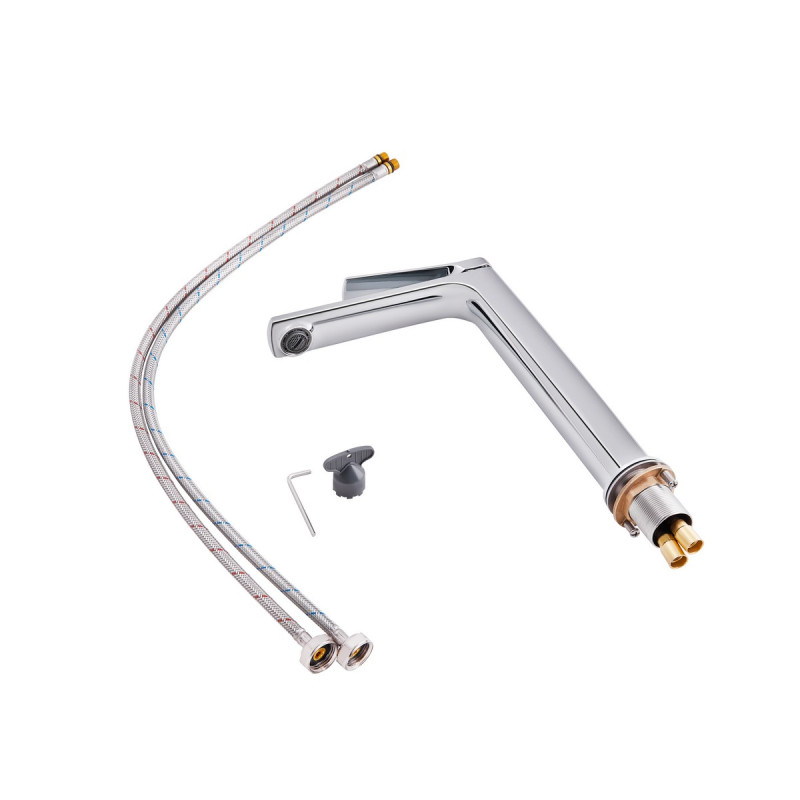 Набор 2 в 1 Qtap Slavonice QTSLV10H42103C Chrome + Qtap Slavonice QTSLA266CRM45907 Chrome