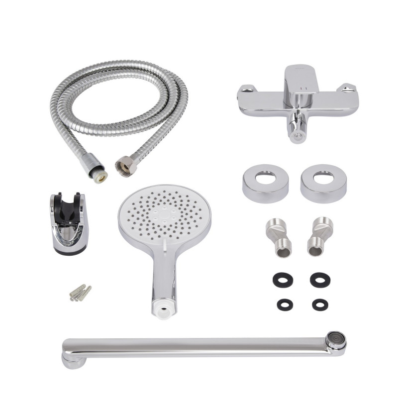 Набір 2 в 1 Qtap Vlasta New QTVLA270CRM45640 Chrome + Qtap Vlasta New QTVLA260CRM45644 Chrome