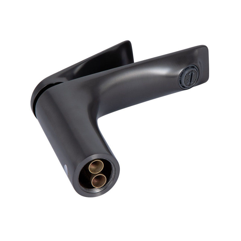 Набір 2 в 1 Qtap Vlasta New QTVLA270GMB45641 Gunmetal Black PVD + Qtap Vlasta New QTVLA260GMB45645 Gunmetal Black PVD