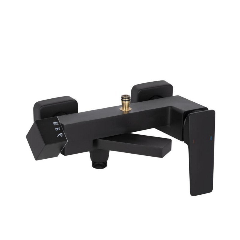 Набор 2 в 1 Qtap Gemini QTGEM270BLM45674 Black Matt + Qtap Gemini 51103KNG