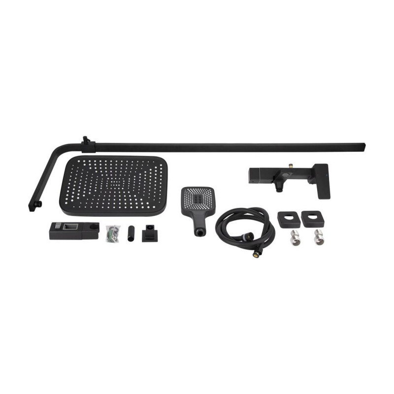 Набор 2 в 1 Qtap Gemini QTGEM270BLM45674 Black Matt + Qtap Gemini 51103KNG