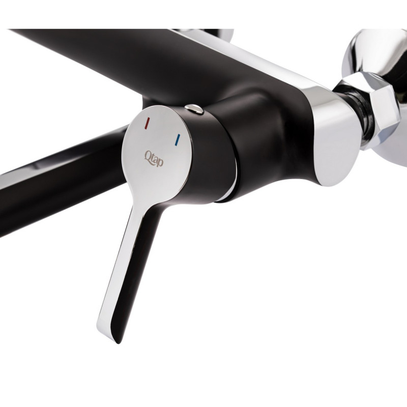 Набір 2 в 1 Qtap Grand QTGRABCR001F Black Matt + Qtap Grand QTGRABCR1004 Chrome/Black
