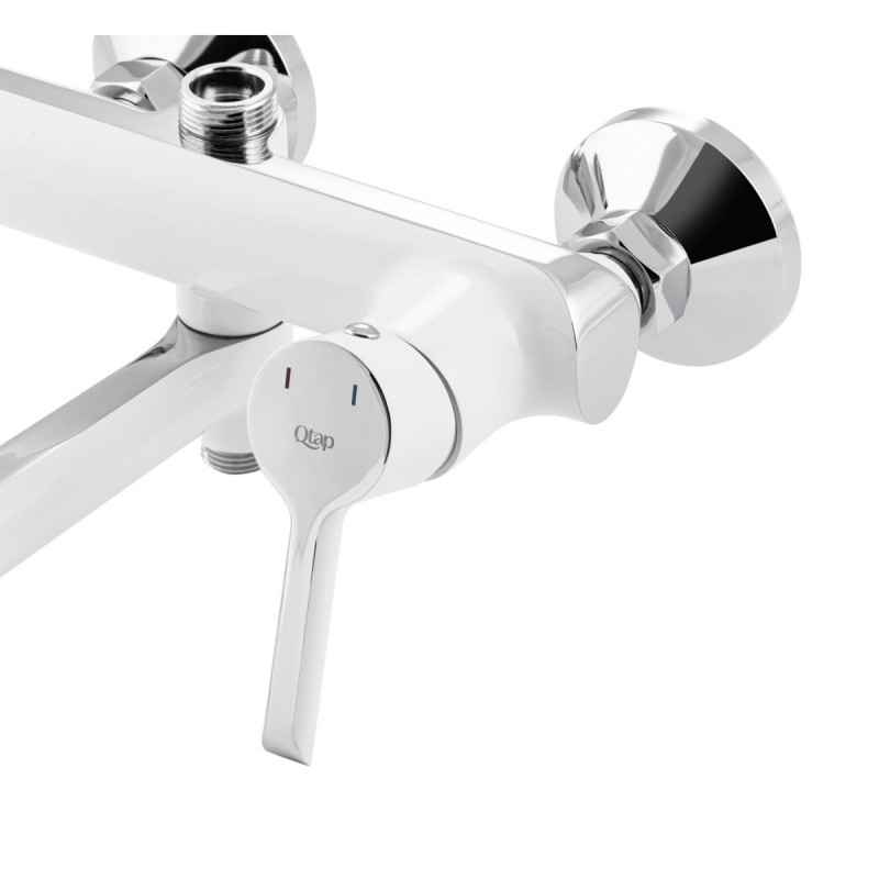 Набор 2 в 1 Qtap Grand QTGRA272CRW45671 Chrome/White + Qtap Grand QTGRAWCR1004 Chrome/White