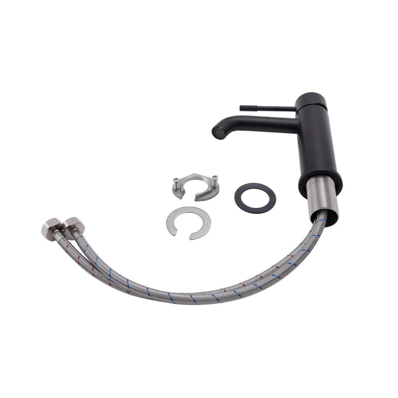 Набір 2 в 1 Qtap Scorpio QTSCOR1050105B Black Matt + Qtap Scorpio QTSCO113BLM45897 Black Matt