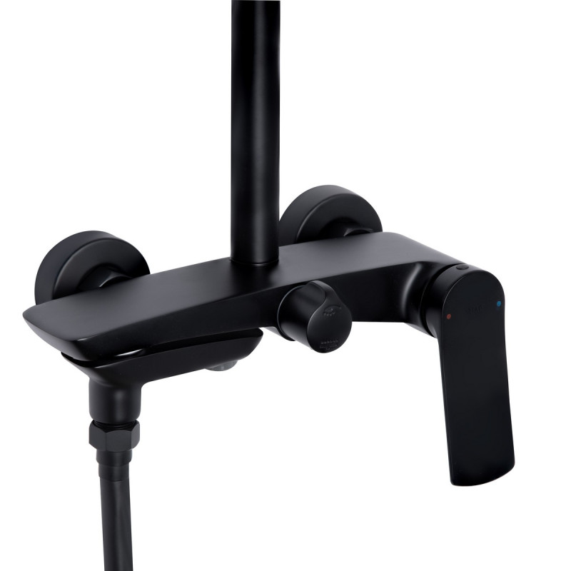 Набор 3 в 1 Qtap Slavonice QTSLA1042103B Black Matt + Qtap Slavonice QTSLA111BLM45911 Black Matt + Qtap Slavonice QTSLA262BLM45917 Black Matt