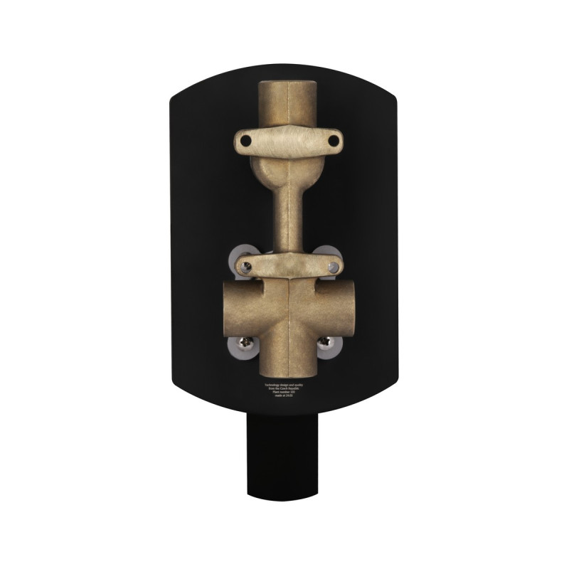 Набор 3 в 1 Qtap Slavonice QTSLA1042103B Black Matt + Qtap Slavonice QTSLA113BLM45900 Black Matt + Qtap Slavonice QTSLA262BLM45917 Black Matt