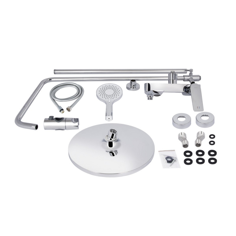 Набор 2 в 1 Qtap Vlasta New QTVLA270CRM45640 Chrome + Qtap Vlasta New QTVLA111CRM45650 Chrome