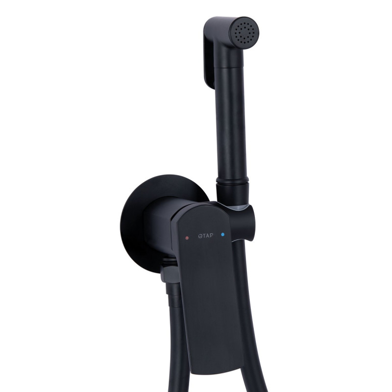 Набір 3 в 1 Qtap Slavonice QTSLA1042103B Black Matt + Qtap Slavonice QTSLA110BLM45914 Black Matt + Qtap Slavonice QTSLA262BLM45917 Black Matt