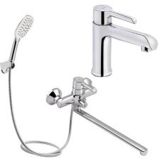 Набор 2 в 1 Qtap Grand QTGRACRM001F Chrome + Qtap Grand QTGRACRM005 Chrome