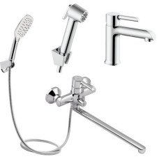 Набір 2 в 1 Qtap Grand QTGRA272CRM45670 Chrome + Qtap Grand QTGRACRM005 Chrome