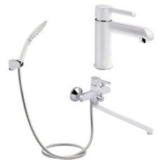 Набір 2 в 1 Qtap Grand QTGRAWCR001F White + Qtap Grand QTGRAWCR005 Chrome/White