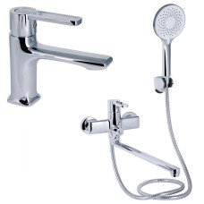 Набір 2 в 1 Qtap Taurus QTTAU270CRM45659 Chrome + Qtap Taurus QTTAU260CRM45663 Chrome
