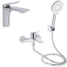 Набір 2 в 1 Qtap Vlasta New QTVLA270CRM45640 Chrome + Qtap Vlasta New QTVLA259CRM45642 Chrome