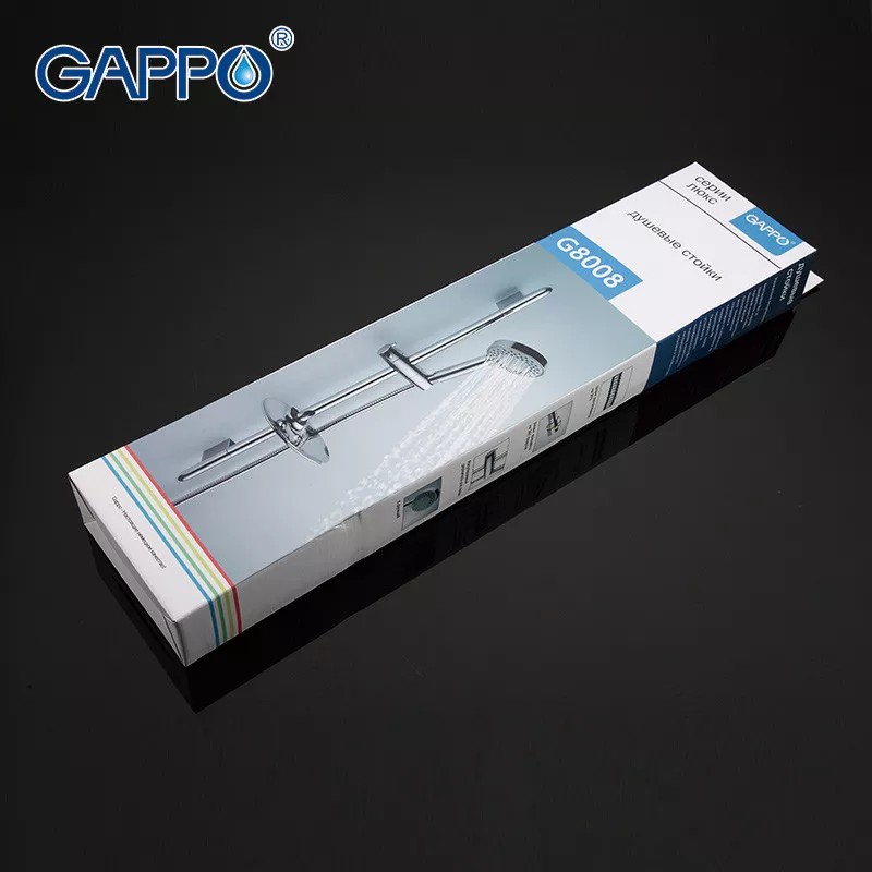 Душевой гарнитур GAPPO G8008, хром