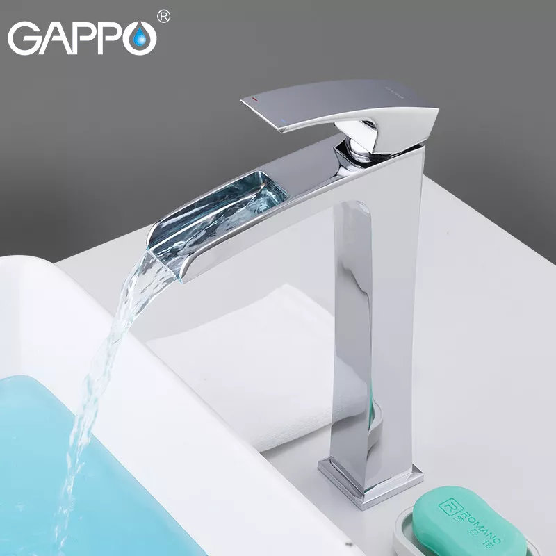 Смеситель для умывальника GAPPO G1007-21, хром