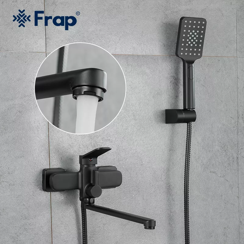 Смеситель для ванны Frap F2262 черный