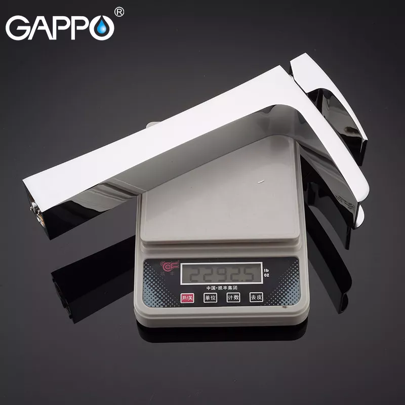 Смеситель для умывальника GAPPO G1007-21, хром