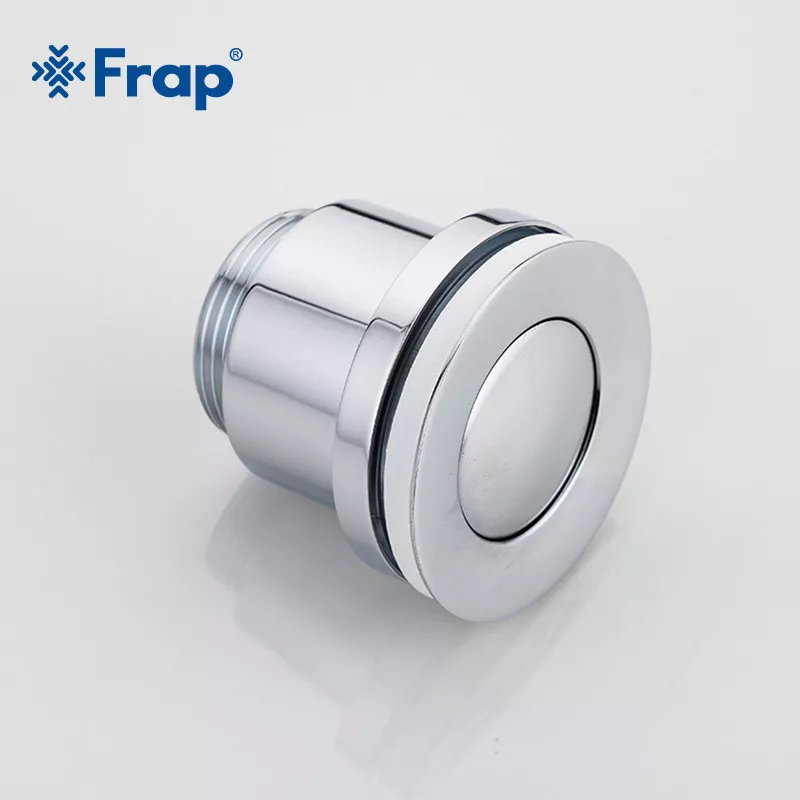 Донний клапан Frap F61, автомат, 1 1/4", хром