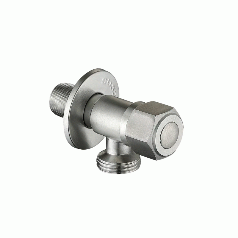 Кран приладовий WEZER SOL21В-16 1/2"x3/4" нержавіюча сталь