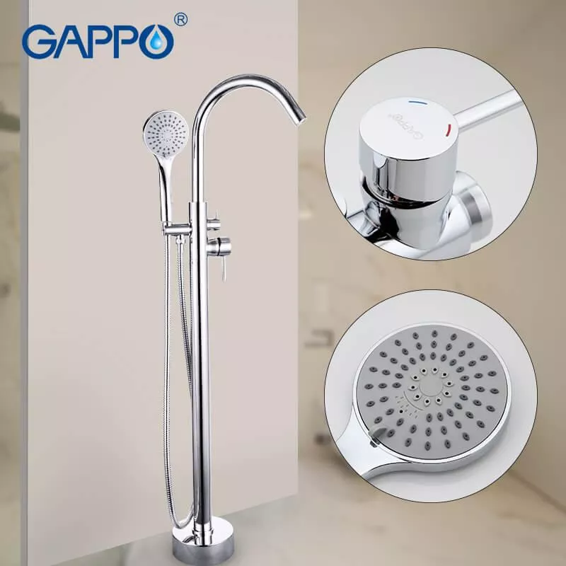 Смеситель для напольной ванны GAPPO G3098