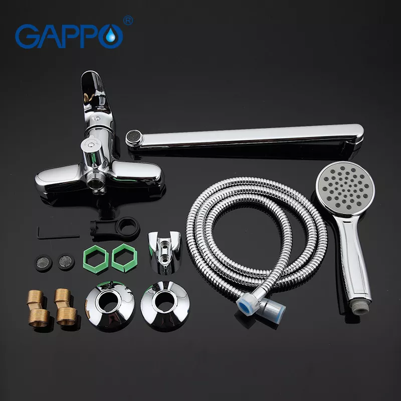 Змішувач для ванни GAPPO G2236, хром