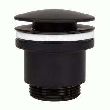 Донный клапан ITAL HF1083-BPM, автомат, Ø63мм 1 1/4", латунь, черный
