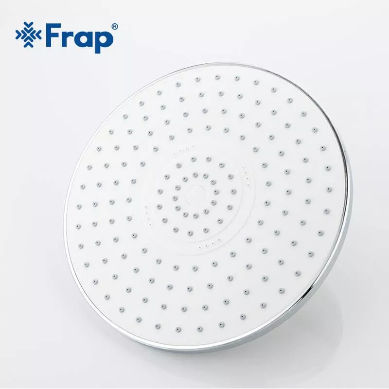 Душевая система Frap F2441 с поворотным изливом, белый/хром