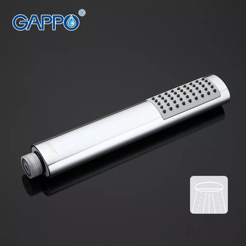 Душевая лейка GAPPO G02, 1-режим, хром