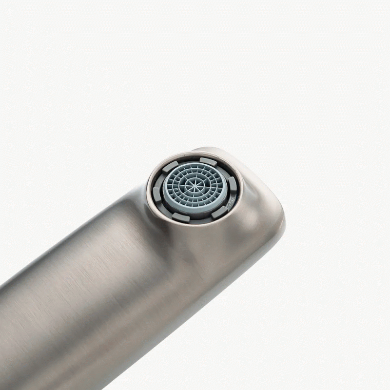  Смеситель для умывальника Gappo G1028-9 Графит